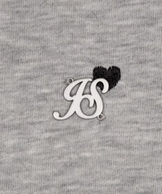 WEGO ハート総柄刺?スウェット