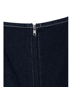 earth music&ecology スクエアネックデニムワンピース