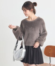 earth music&ecology Ｗフェイスシャギープルオーバー