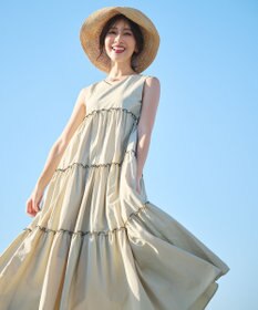 #Newans ボリュームティアードワンピース