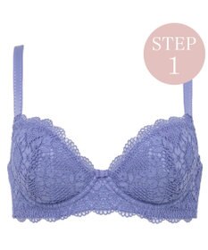 BRADELIS New York 【BRADELIS New York / 育乳補整ブラ・STEP1 集める】ジャスミンステップ1ブラ25A1 補正下着 ブラジャー