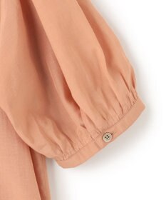 23区 S 【接触冷感/速乾性/洗える】エアリーブライトローン タック ブラウス