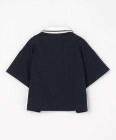 ANY KIDS 【洗濯機可能/吸汗速乾】ドライタッチ ショート丈ポロシャツ