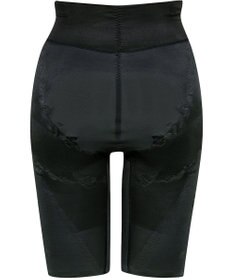 Wing ガードル ウエストのハミ肉すっきり おなか押さえ ヒップアップ 少し高めのウエスト丈 【ハミデンヌ】 吸汗速乾性(身生地部) ロング丈 KQ2885 ウイング／ワコール