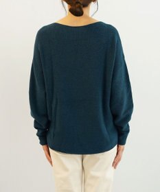 TOQUE 〈大草直子さんアドバイザー〉ベビーアルパカ ミドルゲージ モックネックニット