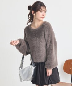 earth music&ecology Ｗフェイスシャギープルオーバー