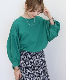 AMERICAN HOLIC ドルマンギャザースリーブカットプルオーバー