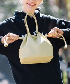 UNBILLION perche 抗菌レザー3wayドロストショルダーバッグ