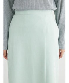 Green Parks マシュマロスエードＩラインスカート
