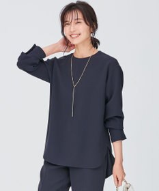 23区 トリアセダブルジョーゼット ブラウス