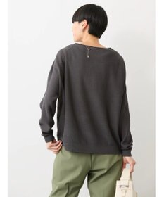 AMERICAN HOLIC ボートネックニットプルオーバー