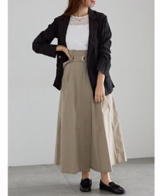 Te chichi パッチワークレースクルーネックTOPS《2025Autumn catalog vol.2 item》