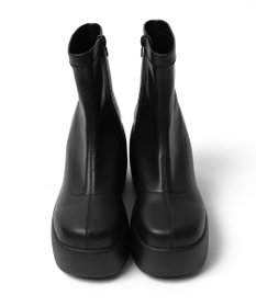 WEGO 厚底ウェッジソールショートブーツ