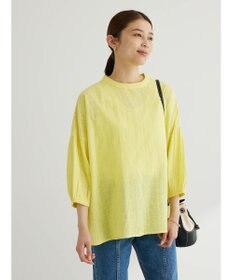 Green Parks Ｉ　ＳＥＴ２点　刺繍７分袖ブラウス＋タンクトップ