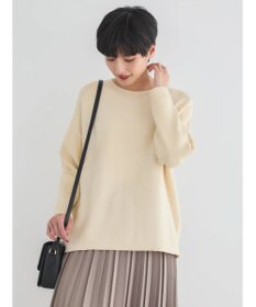 AMERICAN HOLIC バイパチ袖リブラグランニットプルオーバー