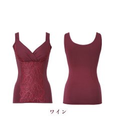 BRADELIS New York 【BRADELIS NewYork peace】綿混トリプルキャッチFITブラキャミ23 ブラデリス 補正下着 シェイパー