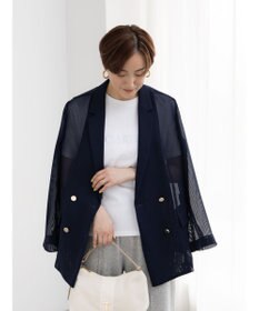 Te chichi メッシュテーラードジャケット