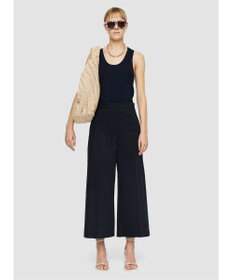 JOSEPH ライトギャバジンストレッチ　ワイドトラウザーズ