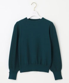 ANY SIS 【CICA加工・選べる9色展開】スリットポイントボトルネック ニット