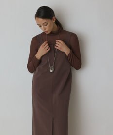 GRACE CONTINENTAL スーツ地ジャンパ－スカート