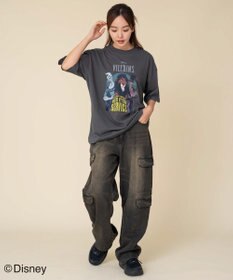 WEGO 【ユニセックス着用ITEM/SMLサイズ展開】VILLAINSグラフィックT（S）