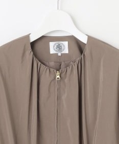 J.PRESS LADIES 【洗える・撥水】Artirosa ノーカラー ブルゾン