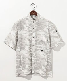 JOSEPH ABBOUD MOUNTAIN 【軽量/ストレッチ】メッシュサッカーカモ アウトドア シャツ