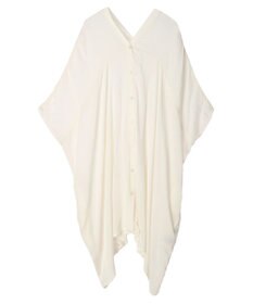 earth music&ecology レーヨンビッグシャツチュニック