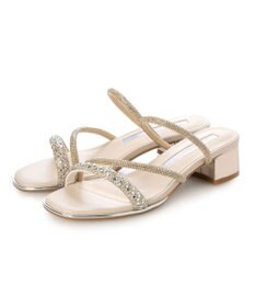 MODE ET JACOMO <MODE ET JACOMO>ラインストーンストラップミュールサンダル