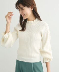 Green Parks ・ｓｗｉｎｇ　ｂｙ　キャンディスリーブリブニット