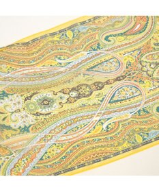 Marca ＜洗えるシルク＞【Marcaオリジナル】カシミール50 ウォッシャブルシルクローン ロングスカーフ