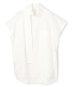 uncrave ブロードクロス ボウタイブラウス