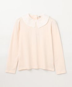 ANY KIDS 襟 刺繍 カットソー