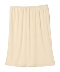 Green Parks ２ｗａｙ　メッシュ編みニットＩラインスカート（ペチ付き）