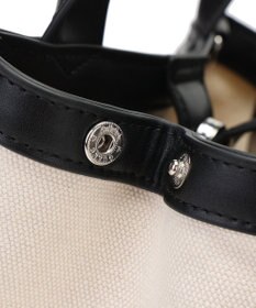 style code 【MERCURYDUO/マーキュリーデュオ】カードケース付 軽量キャンバスロゴ 2WAYトートバッグ