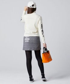 PW CIRCULUS 【WOMEN】【洗える】ベアフェイスモチーフ クルーネック ニット