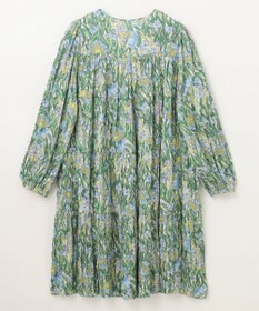 GRACE CONTINENTAL フラワープリントティアードミニワンピース