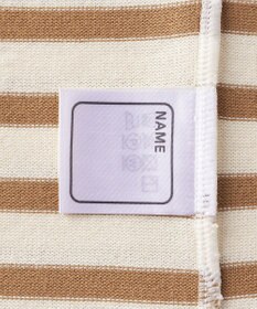 MIKI HOUSE HOT BISCUITS 【80-120cm】ボーダー柄 ワンポイント長袖Tシャツ