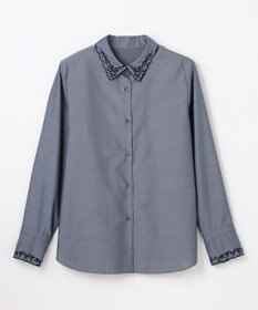 ANY SIS L エンブロイダリーレディ シャツ