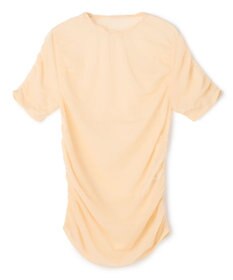BEIGE， TOPAZ / アレンジギャザー ニット