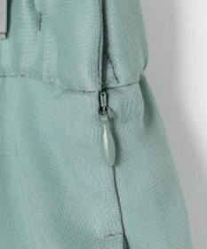 自由区 オーガンジープリーツ スカート