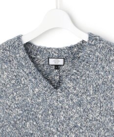 J.PRESS YORK STREET 【WOMEN】ファンシーヤーン Vネックニット