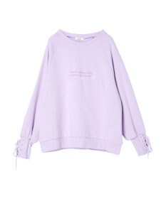 earth music&ecology 袖レースアップウラケプルオーバー