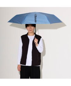 MOONBAT 【WEB限定】MIZUNO  (ミズノ)  BIGロゴ 無地 日傘 折りたたみ傘 パラソル 晴雨兼用 軽量 一級遮光 遮熱効果 遮光率100% UV遮蔽100%