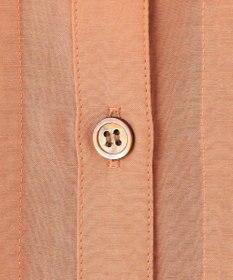 23区 L 【接触冷感/速乾性/洗える】エアリーブライトローン タック ブラウス