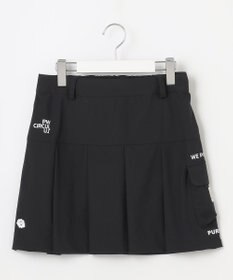 PW CIRCULUS 【UVカット / 接触冷感 / 伸縮性抜群】【WOMEN】フロントプリーツ ゴルフウェア レディース