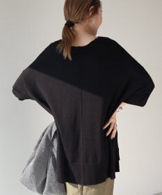 AMERICAN HOLIC バイパチＶネックワイドニットカーディガン