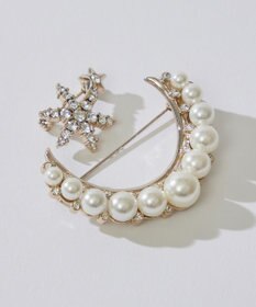 組曲 【好評につき追加予約・2SET】ツインスターパールブローチ