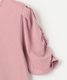 Feroux 【UVケア・美人百花7月号掲載】ギャザースリーブ Tシャツ