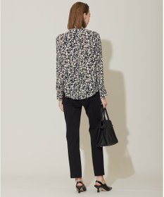 ICB 【洗える】コットンコンプレッシャー ストレートパンツ